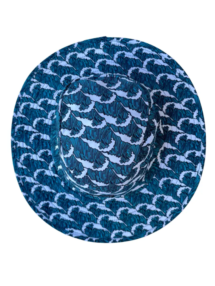 Wide Brim Surf Hat – Waves